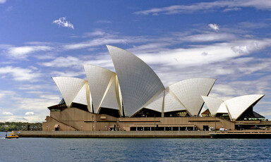 The Sydney Opera House building