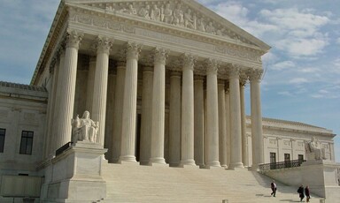 The US Supreme Court building