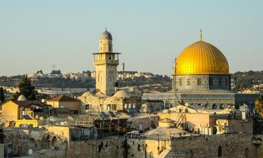 Dome of the Rock and other buildings