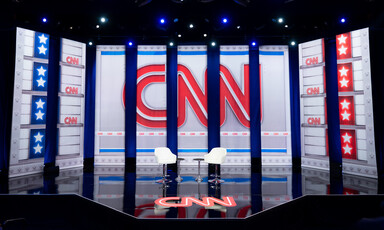 CNN town hall stage