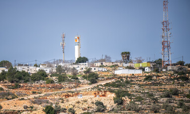 A view of an Israeli settlement in the occupied West Bank