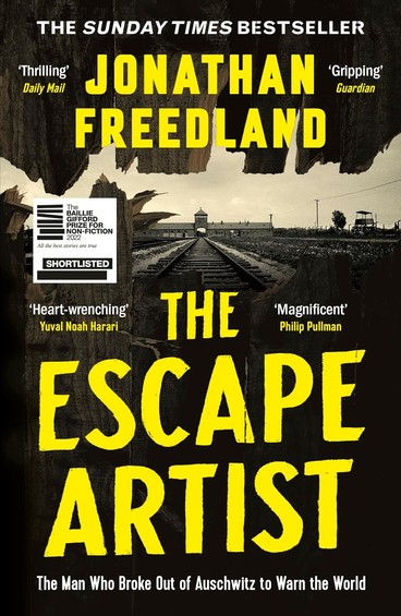 Cover of "The Escape Artist" by Jonathan Freedland