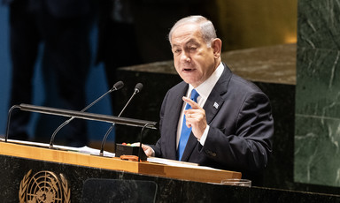 Netanyahu speaks at the UN