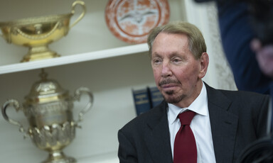 Larry Ellison at the White House