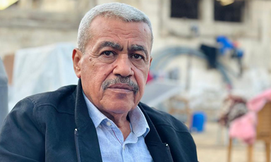 a close-up portrait photo of a man