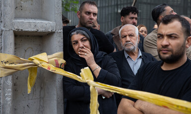 Close up of a group of men and women